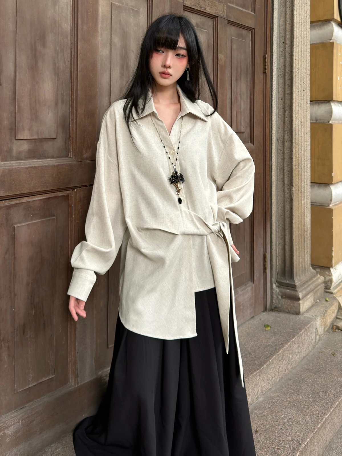 Original Design mat ex FG72 irt with Belt Loose Fit Polyester Fiber Long Sve Breathable Skin-friendly Regula...
Original Design mat ex FG72 irt with Belt Loose Fit Polyester Fiber Long Sve Breathable Skin-friendly Regula...