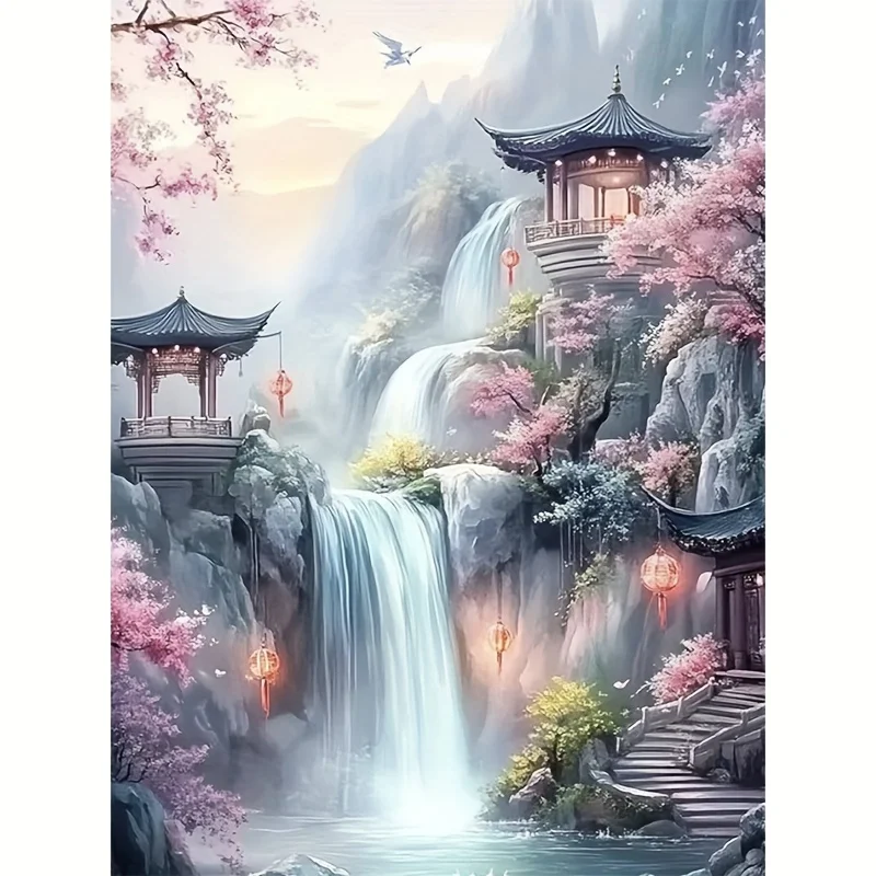Adult Jigsaw Puzzle Waterfall Landscape Puzzles for Gameroom Bedroom Livingroom Gift Challenging Game
Adult Jigsaw Puzzle Waterfall Landscape Puzzles for Gameroom Bedroom Livingroom Gift Challenging Game