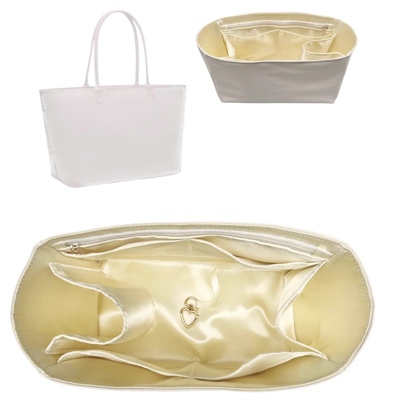 Organizer Compatible with Artois Tote Bag PM/MM/GM, Purse Insert, Silk Lining Waterproof Vegan Leather with Zipper Pocket Water
Organizer Compatible with Artois Tote Bag PM/MM/GM, Purse Insert, Silk Lining Waterproof Vegan Leather with Zipper Pocket Water