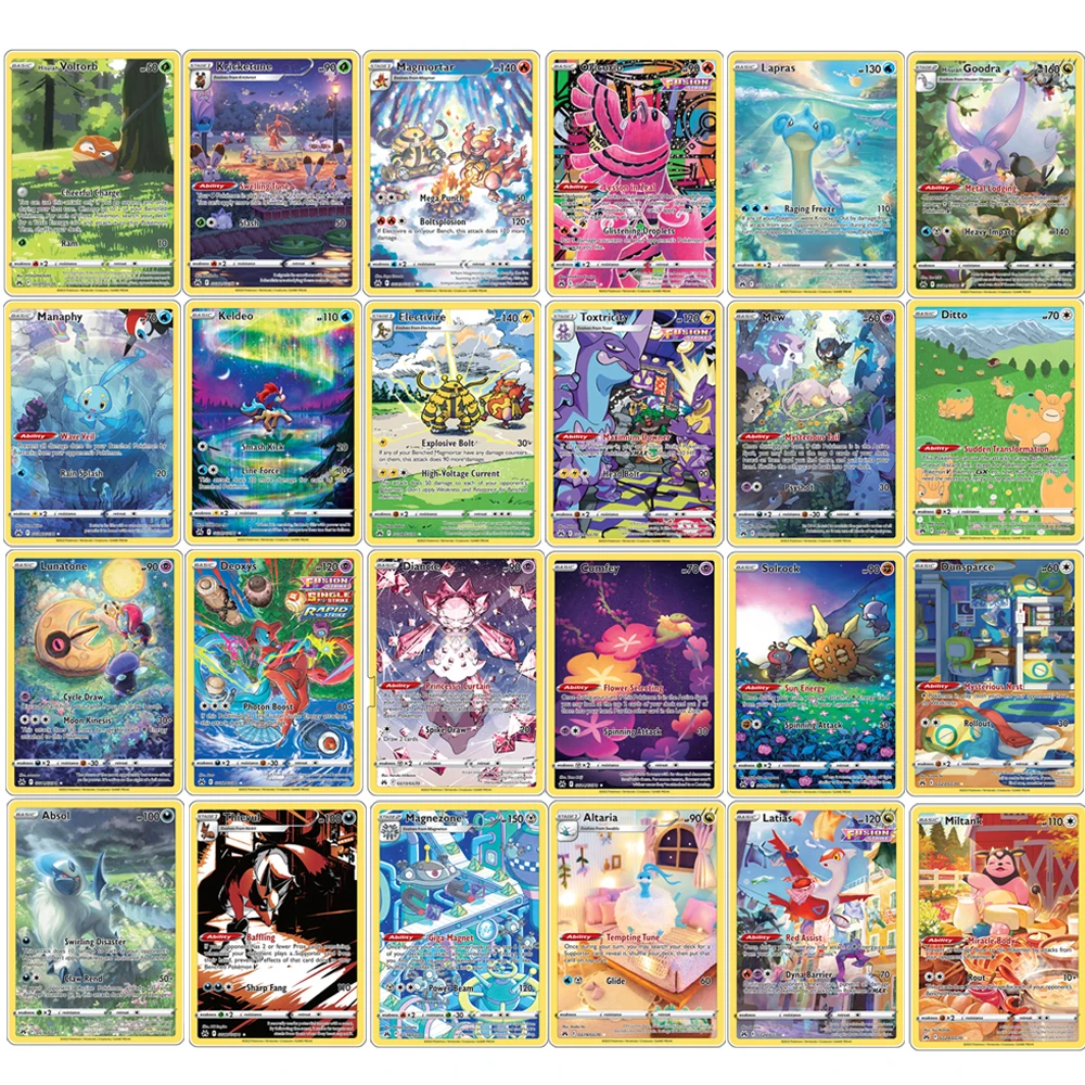 Pokemon PTCG American Version PTCG-ENG/SWSH12.5 GG1-GG30 Double Sided Printed Acrylic Card Homemade Collection Card 63X88mm
Pokemon PTCG American Version PTCG-ENG/SWSH12.5 GG1-GG30 Double Sided Printed Acrylic Card Homemade Collection Card 63X88mm