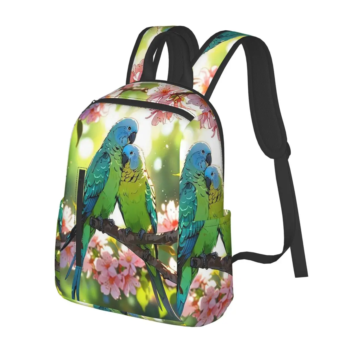 Green Parrots Birds And Blooms Flowers Student Backpack School Bag Hiking Travel Daypack for Boys Girls Bookbag Shoulder Bags
Green Parrots Birds And Blooms Flowers Student Backpack School Bag Hiking Travel Daypack for Boys Girls Bookbag Shoulder Bags