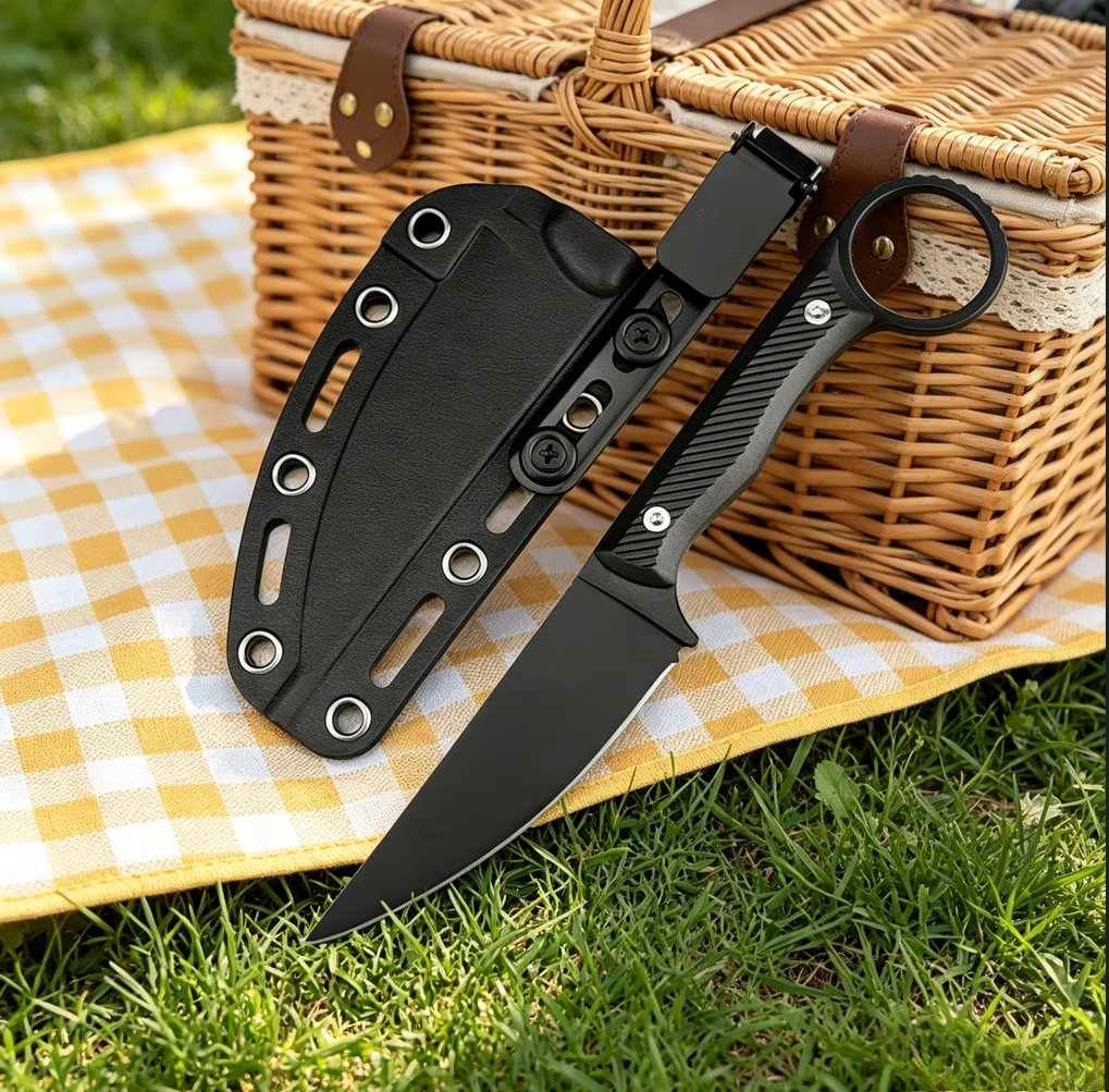 Survival Full Tang Fixed Blade Knife Premium D2 Steel with Non‑Slip Handle Grip Heavy‑Duty Outdoor Hunting Camping Utility Gear
Survival Full Tang Fixed Blade Knife Premium D2 Steel with Non‑Slip Handle Grip Heavy‑Duty Outdoor Hunting Camping Utility Gear