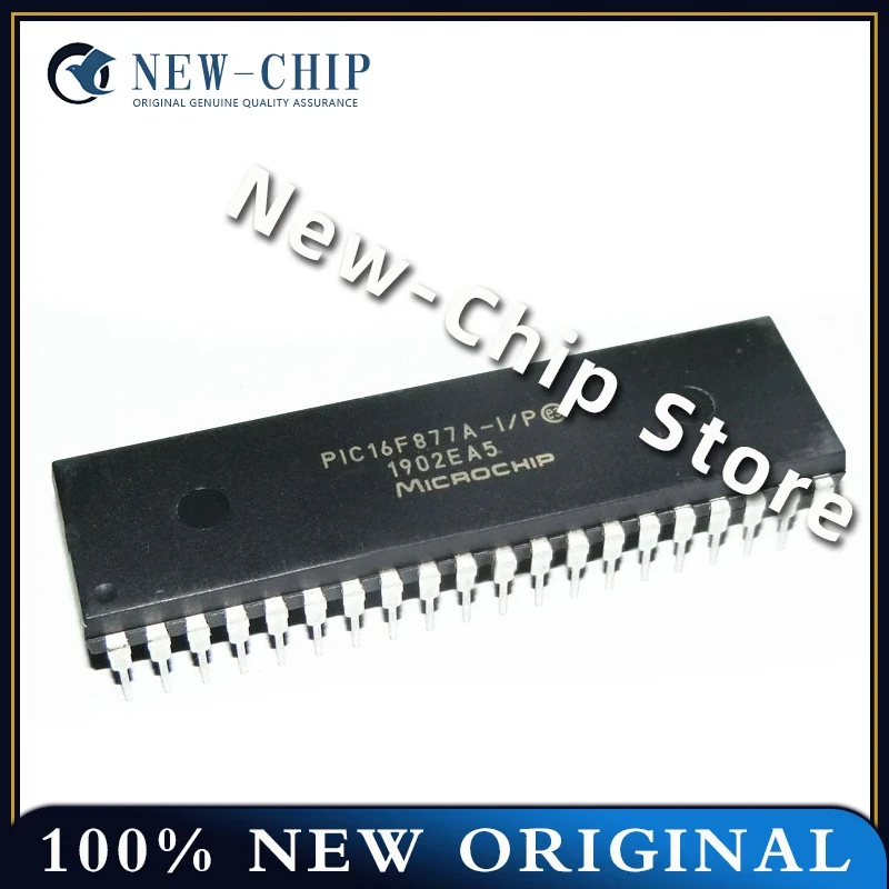 2PCS-50PCS/LOT PIC16F877A-I/P PIC16F877A DIP-40 8-bit CMOS microcontroller New Original
2PCS-50PCS/LOT PIC16F877A-I/P PIC16F877A DIP-40 8-bit CMOS microcontroller New Original