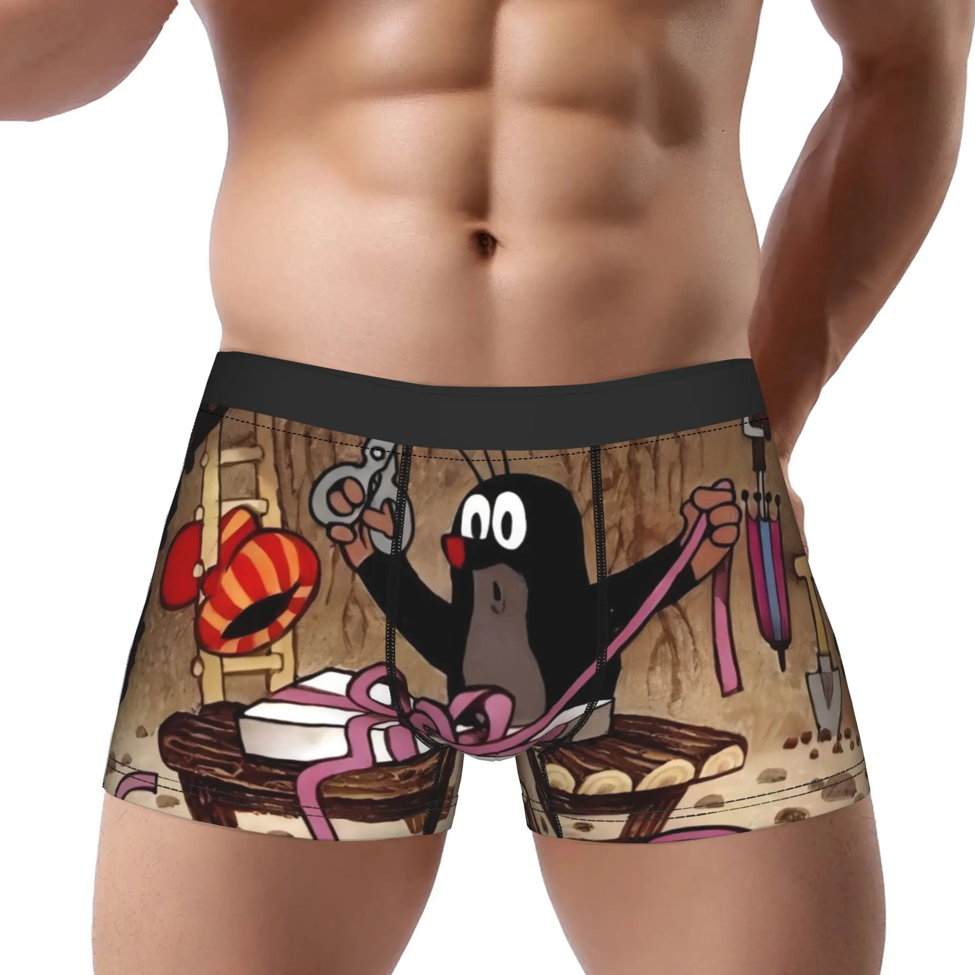 Little Mole Underpants Breathbale Panties Male Underwear Little Mole Comfortable Shorts Boxer Briefs
Little Mole Underpants Breathbale Panties Male Underwear Little Mole Comfortable Shorts Boxer Briefs