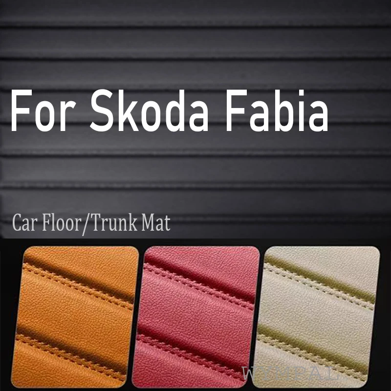 Luxury Car Mats For Skoda Fabia 5J MG MK2 2007~2014 Auto Carpets Rugs Leather Floor Mat Waterproof Pad Interior Accessories
Luxury Car Mats For Skoda Fabia 5J MG MK2 2007~2014 Auto Carpets Rugs Leather Floor Mat Waterproof Pad Interior Accessories