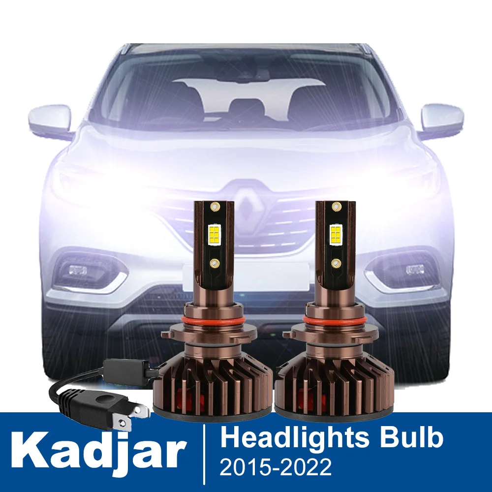2Pcs Led Headlight Bulb For Renault Kadjar 2015-2022 Headlight Bulb High Low Beam Canbus White Bright Auto Lights Accessories
2Pcs Led Headlight Bulb For Renault Kadjar 2015-2022 Headlight Bulb High Low Beam Canbus White Bright Auto Lights Accessories