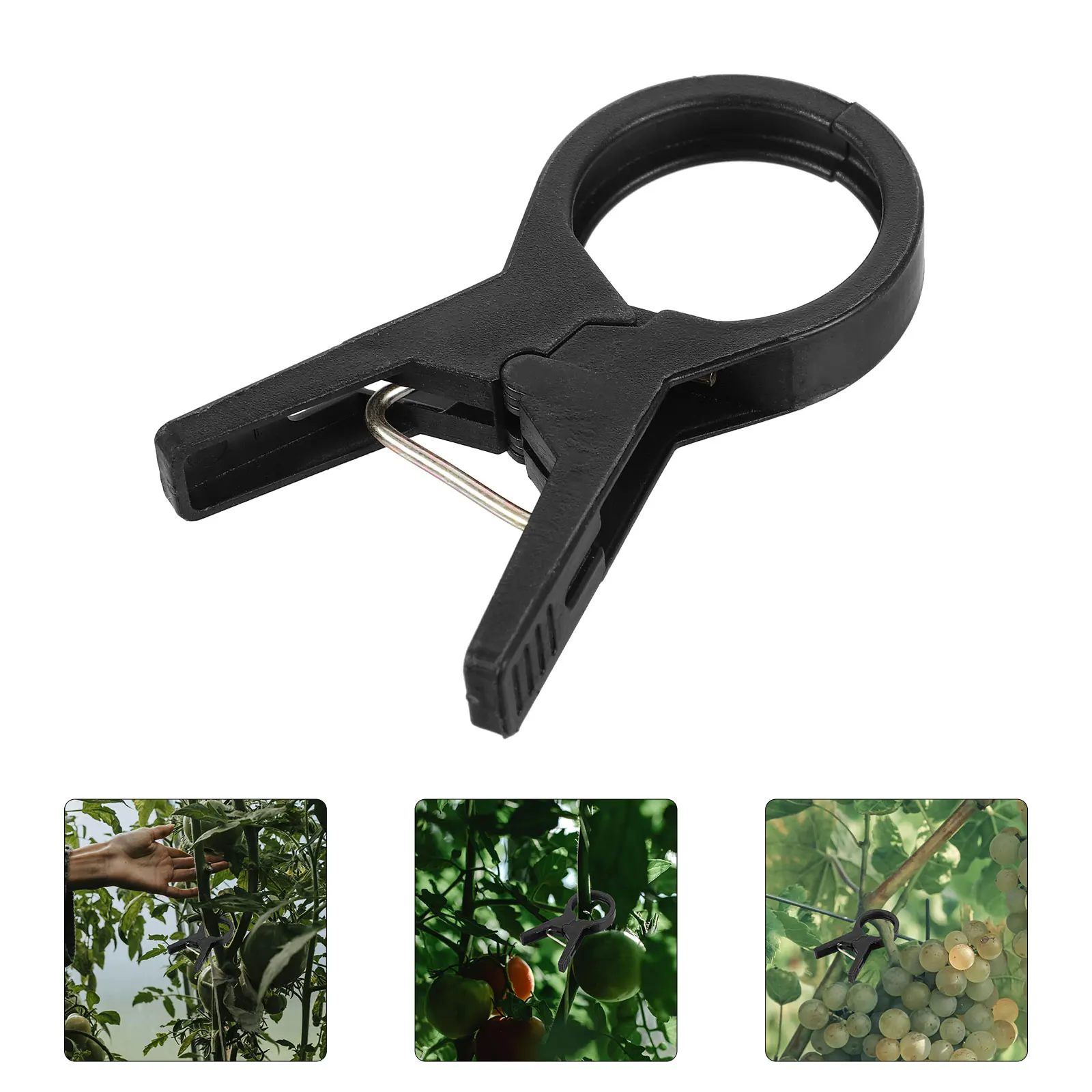 100pcs Black Plastic Plant Clips 3.0mm for Tomato Cucumber Vine Stem Supports Gardening Trellis Climbing Plants
100pcs Black Plastic Plant Clips 3.0mm for Tomato Cucumber Vine Stem Supports Gardening Trellis Climbing Plants