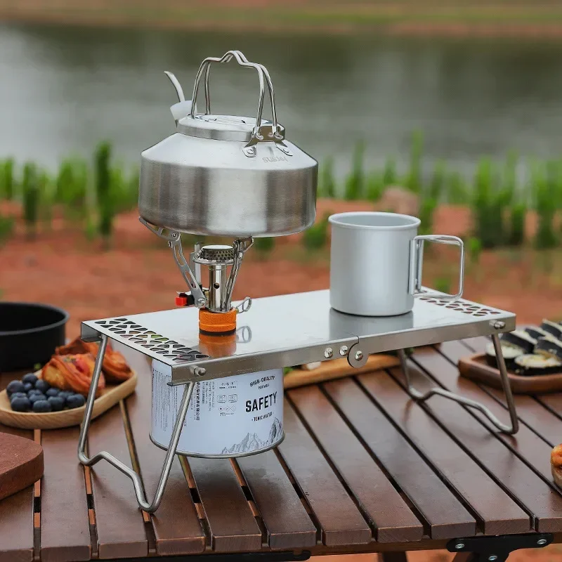 Camping Outdoor Stainless Steel Folding Gas Stove Table BBQ Portable Versatile Steel Table Picnic Cooker Bbl Kebab
Camping Outdoor Stainless Steel Folding Gas Stove Table BBQ Portable Versatile Steel Table Picnic Cooker Bbl Kebab