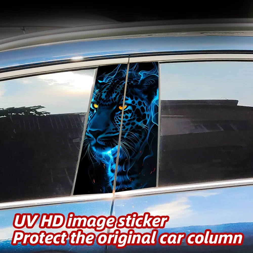 Animals Leopard Car Stickers Auto B-pillar Car Center Column Decor Cover Scratches Waterproof Sunscreen Vinyl Decals Accessories
Animals Leopard Car Stickers Auto B-pillar Car Center Column Decor Cover Scratches Waterproof Sunscreen Vinyl Decals Accessories