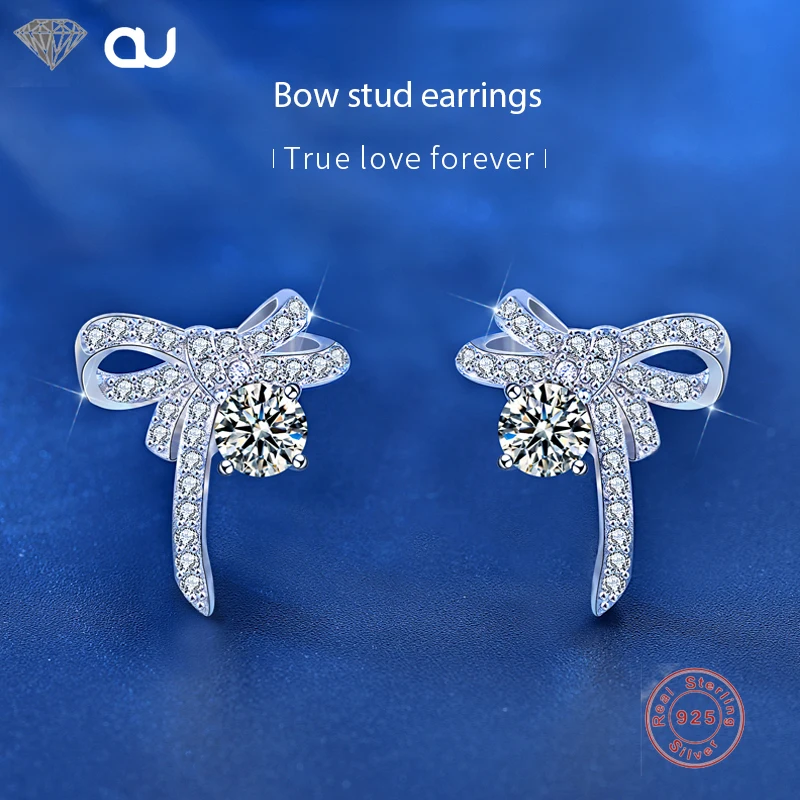 Блестящие серьги 0, 5ct, женская серьга, Серебряная лента, бант, серьги-капли, ювелирные изделия, изящный подарок на день рождения для девочек
Блестящие серьги 0, 5ct, женская серьга, Серебряная лента, бант, серьги-капли, ювелирные изделия, изящный подарок на день рождения для девочек