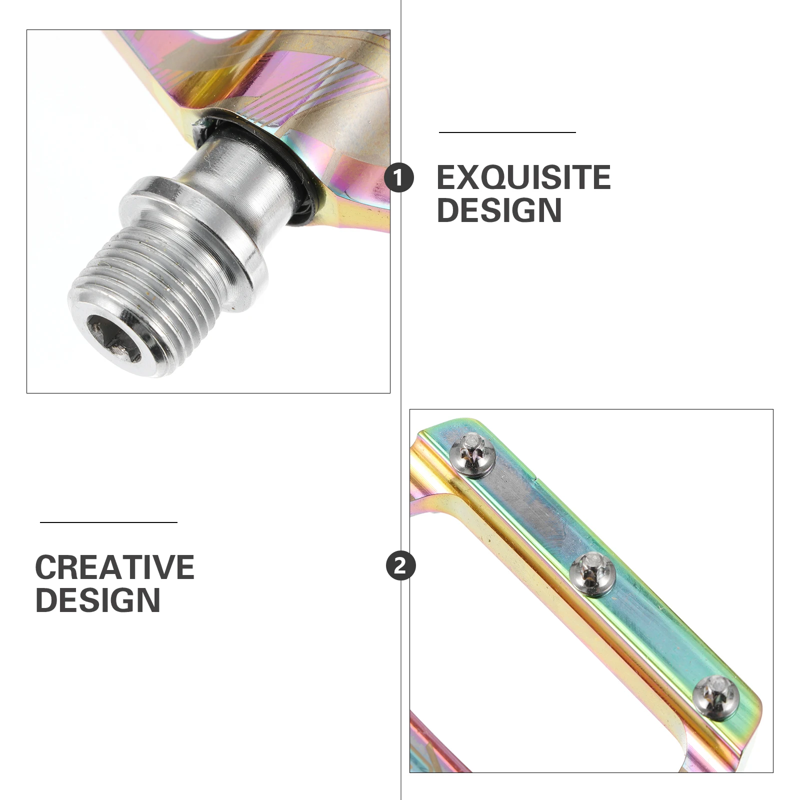 2Pcs Cycling Pedals with Large Foot Grip Area Premium Build Heavy Duty Bike Treadle Smooth Pedaling Experience Outdoor Ride
2Pcs Cycling Pedals with Large Foot Grip Area Premium Build Heavy Duty Bike Treadle Smooth Pedaling Experience Outdoor Ride