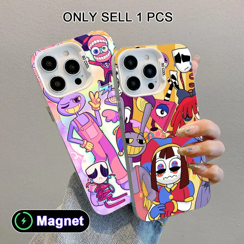 Amazing Circus Phone Case for iPhone 17 16 15 14 13 12 11 X XR XS Air Pro Max Plus Colorful Silver Magnet Cover
Amazing Circus Phone Case for iPhone 17 16 15 14 13 12 11 X XR XS Air Pro Max Plus Colorful Silver Magnet Cover