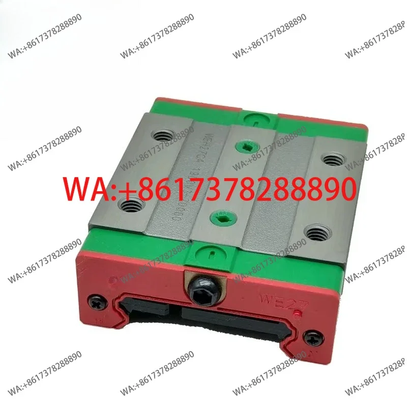 Slider linear slide WEH17CA/21/27/35 WEW17/27/35CC upper silver wide flange
Slider linear slide WEH17CA/21/27/35 WEW17/27/35CC upper silver wide flange