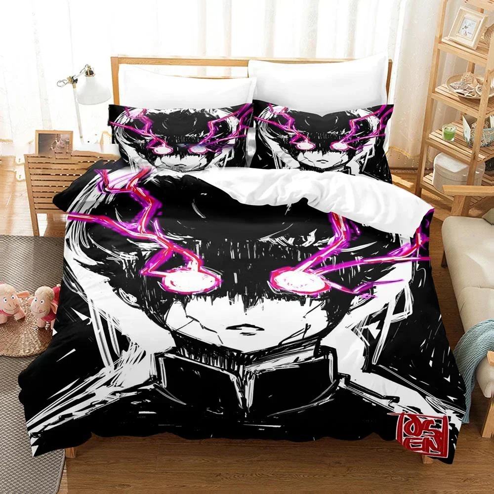 3D Print Mob Psycho 100 Anime Kageyama Shigeo Comfortable Duvet Quilt Cover Pillowcase Bedding Set Children Bedroom Home Textile
3D Print Mob Psycho 100 Anime Kageyama Shigeo Comfortable Duvet Quilt Cover Pillowcase Bedding Set Children Bedroom Home Textile