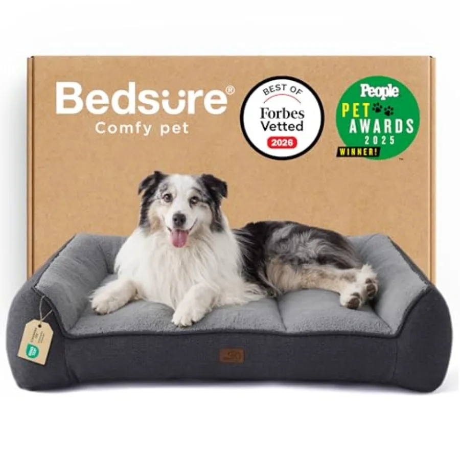 SupportMax™ XL Orthopedic Dog Beds Large Sized Dog - As Seen on TV Extra Thick Supportive Dogs Couch with Waterproof Washable C
SupportMax™ XL Orthopedic Dog Beds Large Sized Dog - As Seen on TV Extra Thick Supportive Dogs Couch with Waterproof Washable C