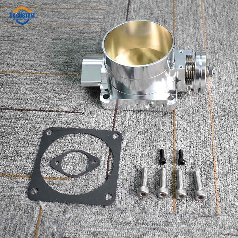 Aluminum 90mm Throttle Body Compatible With Honda Civic 2002-2005 K20 K20A K24 K Series Engine
Aluminum 90mm Throttle Body Compatible With Honda Civic 2002-2005 K20 K20A K24 K Series Engine