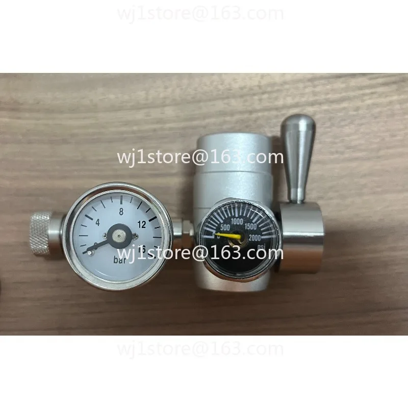 Pneumatic coffee machine, pressure reducing valve, camping double meter, can control pre-immersion, constant pressure output
Pneumatic coffee machine, pressure reducing valve, camping double meter, can control pre-immersion, constant pressure output
