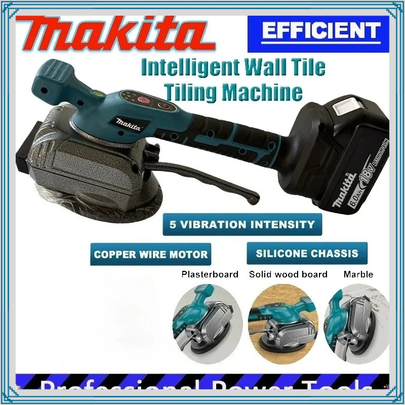 Makita Cordless Tile Intelligent Wall Tile Tiling Machine Tile Vibration Leveling Machine Power Tools For Makita 18V Battery
Makita Cordless Tile Intelligent Wall Tile Tiling Machine Tile Vibration Leveling Machine Power Tools For Makita 18V Battery