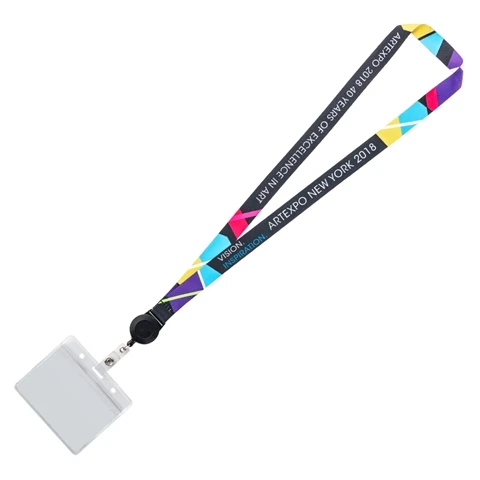 Badge Holder & Staff ID Cards Full Color Design Custom Badge reels Lanyrads Small Quantity Custom Printed Lanyard with Logo
Badge Holder & Staff ID Cards Full Color Design Custom Badge reels Lanyrads Small Quantity Custom Printed Lanyard with Logo