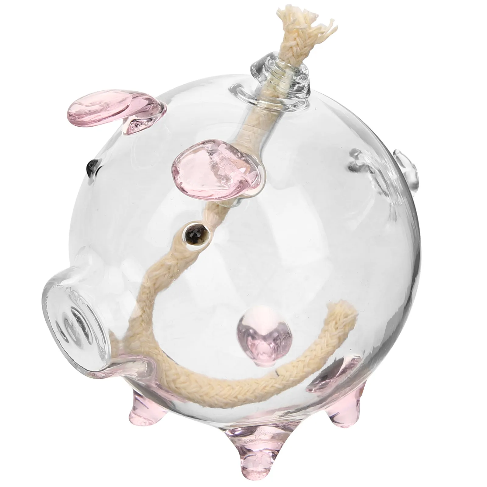 Creative Cartoon Pig Oil Lamp Exquisite Glass Lamps Indoor Vintage Decor Cotton Thread Wedding Gifts Portable Lighting
Creative Cartoon Pig Oil Lamp Exquisite Glass Lamps Indoor Vintage Decor Cotton Thread Wedding Gifts Portable Lighting