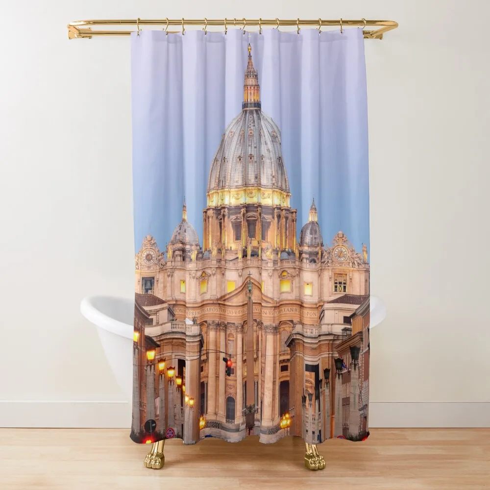 Vatican City Architecture: Image of St. Peter's Basilica Shower Curtain Bathroom Deco For Bathroom Shower For Bathrooms Curtain
Vatican City Architecture: Image of St. Peter's Basilica Shower Curtain Bathroom Deco For Bathroom Shower For Bathrooms Curtain