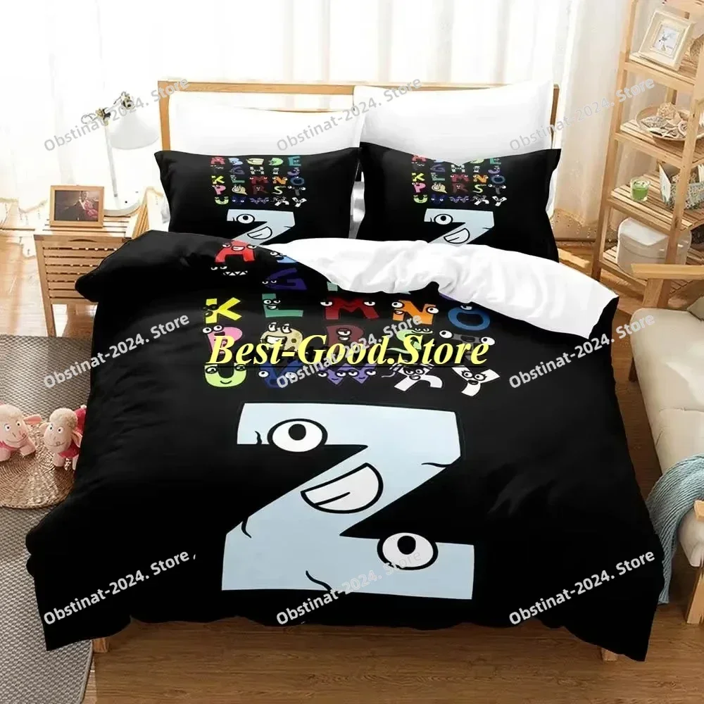 Alphabet Lore Bedding Set Single Twin Full Queen King Size Bed Set Aldult Kid Bedroom Duvetcover Sets 3D Anime Bed Sheet Set
Alphabet Lore Bedding Set Single Twin Full Queen King Size Bed Set Aldult Kid Bedroom Duvetcover Sets 3D Anime Bed Sheet Set