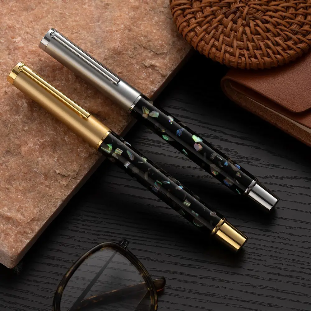 Luxury Exquisite Shell Carving Fountain Pen EF/FM Bent Nib Business Students Practicing Calligraphy Pen for Office Gift
Luxury Exquisite Shell Carving Fountain Pen EF/FM Bent Nib Business Students Practicing Calligraphy Pen for Office Gift