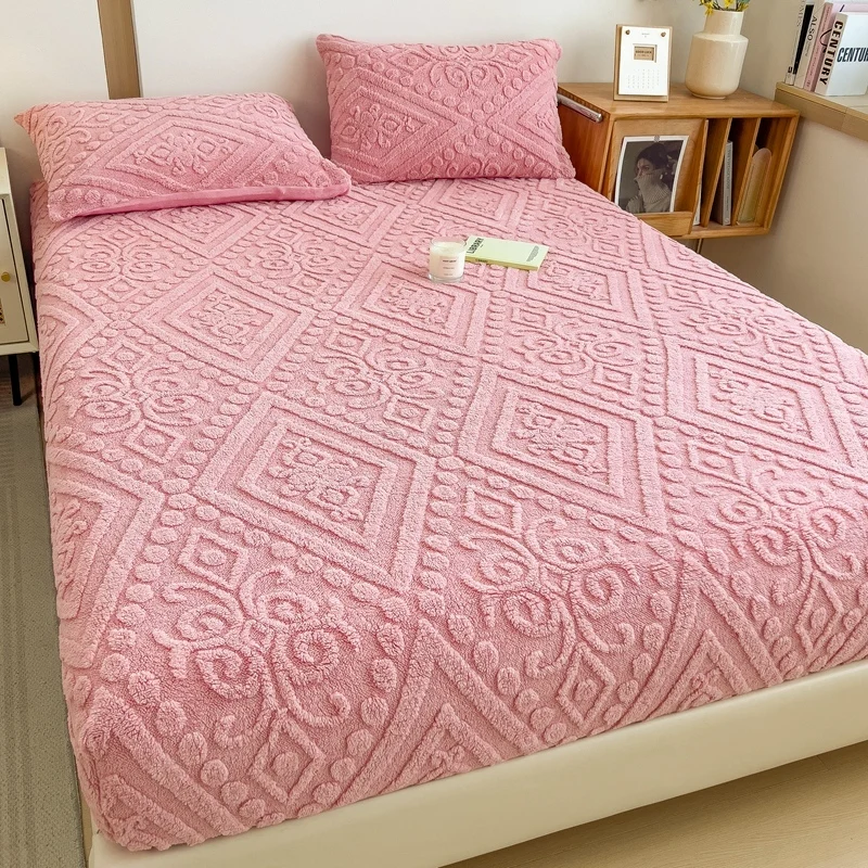 Thermal Velvet Mattress Cover Plush Warm Fitted Sheet for Autumn Winter Non Slip Bed Cover for Single Double King Queen Bed
Thermal Velvet Mattress Cover Plush Warm Fitted Sheet for Autumn Winter Non Slip Bed Cover for Single Double King Queen Bed