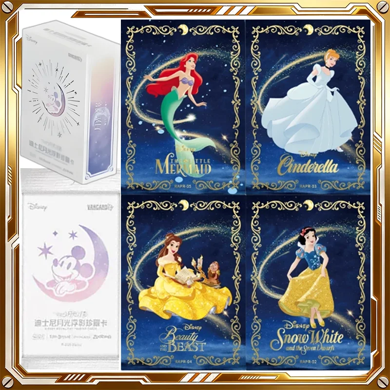 VANCARD Disney Card Moonlight Silhouette Mystery Box Genuine Trading Cards Game Toys Holiday Birthday Gifts for Woman and Man
VANCARD Disney Card Moonlight Silhouette Mystery Box Genuine Trading Cards Game Toys Holiday Birthday Gifts for Woman and Man