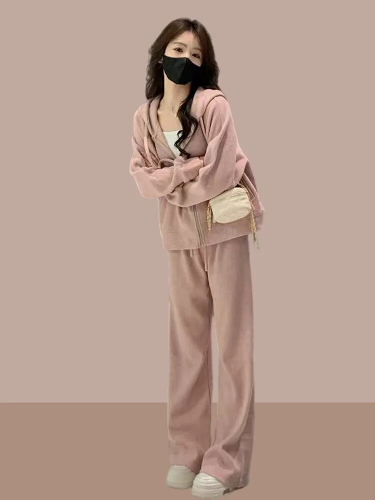 Spring Autumn 2026 Ladies Sportswear Set Casual Fashionable Two-Piece Small Size Trendy Elegant Style by Xiangdou Clothing
Spring Autumn 2026 Ladies Sportswear Set Casual Fashionable Two-Piece Small Size Trendy Elegant Style by Xiangdou Clothing