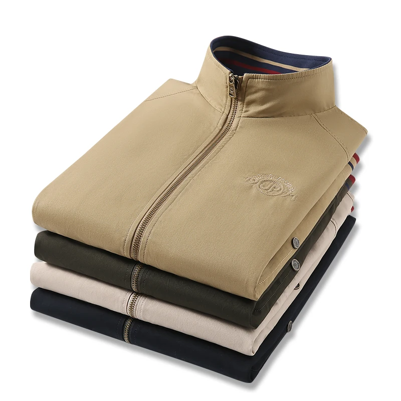 Men's Double-sided Cotton Washed Workwear Jacket, Fashionable Lightweight Windbreaker, Spring and Autumn Casual Men's Jacket
Men's Double-sided Cotton Washed Workwear Jacket, Fashionable Lightweight Windbreaker, Spring and Autumn Casual Men's Jacket