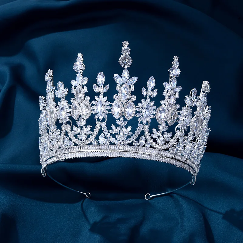 Luxury Tiaras And Crowns For Bride Cubic Zirconia Wedding Hair Accessories Queen Bridal Tiaras Headdress Prom Party Hair Jewelry
Luxury Tiaras And Crowns For Bride Cubic Zirconia Wedding Hair Accessories Queen Bridal Tiaras Headdress Prom Party Hair Jewelry