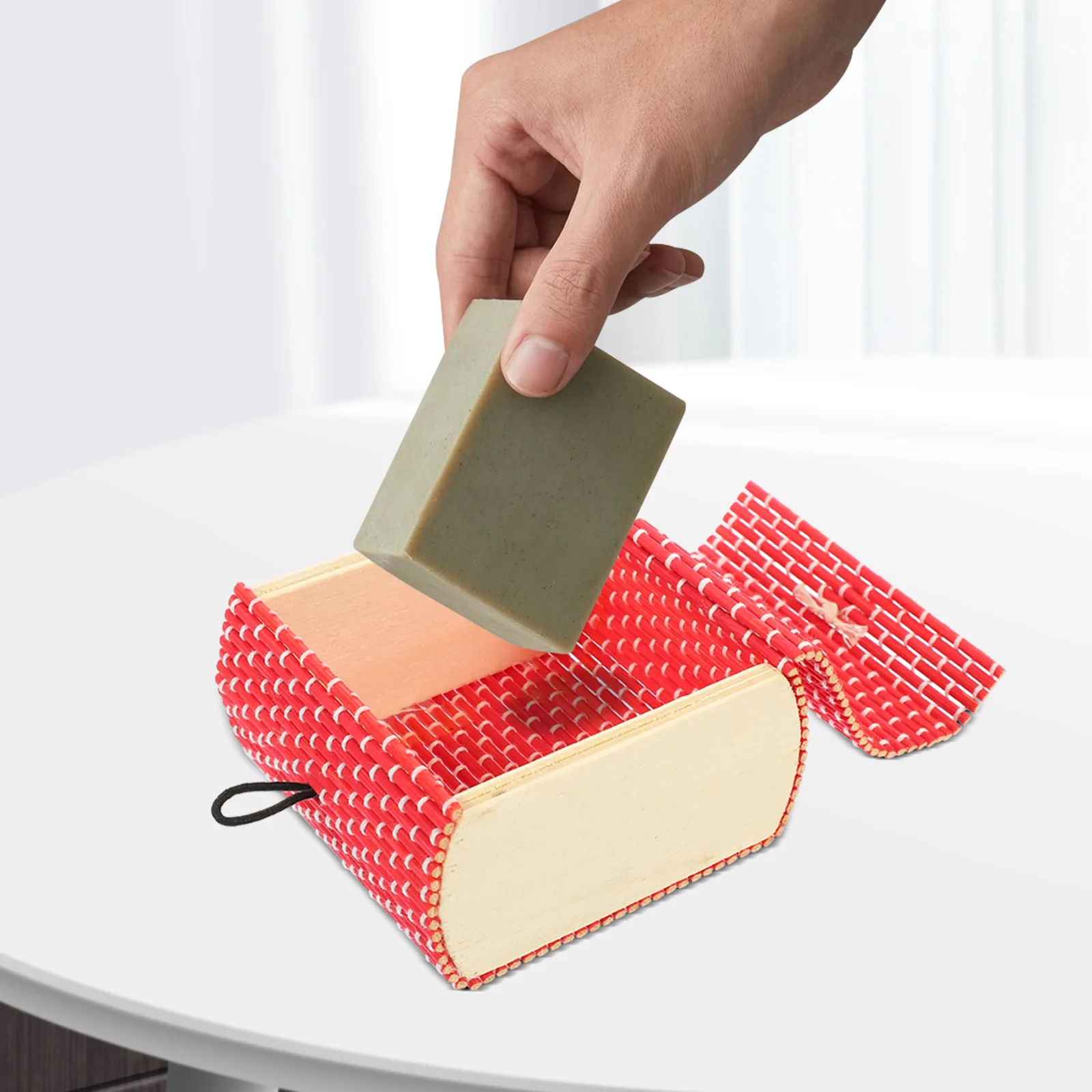6 Pcs Cane Bamboo Curtain Soap Box Mini Treasure Chest Storage Miniature Red Travel
6 Pcs Cane Bamboo Curtain Soap Box Mini Treasure Chest Storage Miniature Red Travel