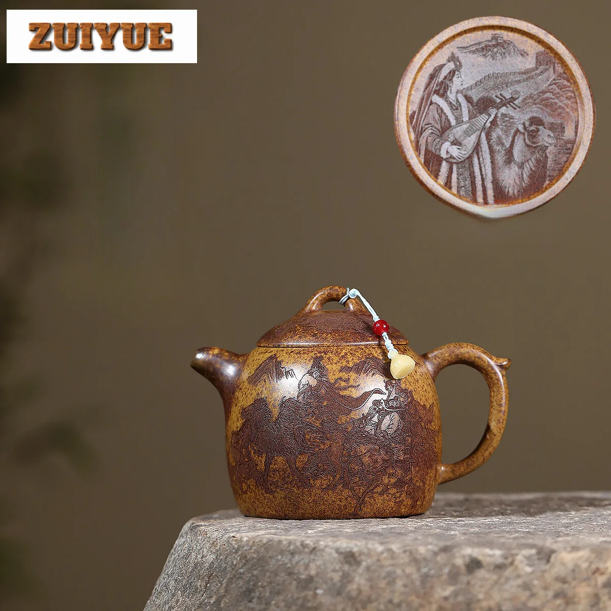 540ml High-end Yixing Purple Clay Teapots Handmade Qin Quan Pot Raw Ore Wood-fired Porcelain Mud Tea Soaking Kettle Zisha Teaset
540ml High-end Yixing Purple Clay Teapots Handmade Qin Quan Pot Raw Ore Wood-fired Porcelain Mud Tea Soaking Kettle Zisha Teaset