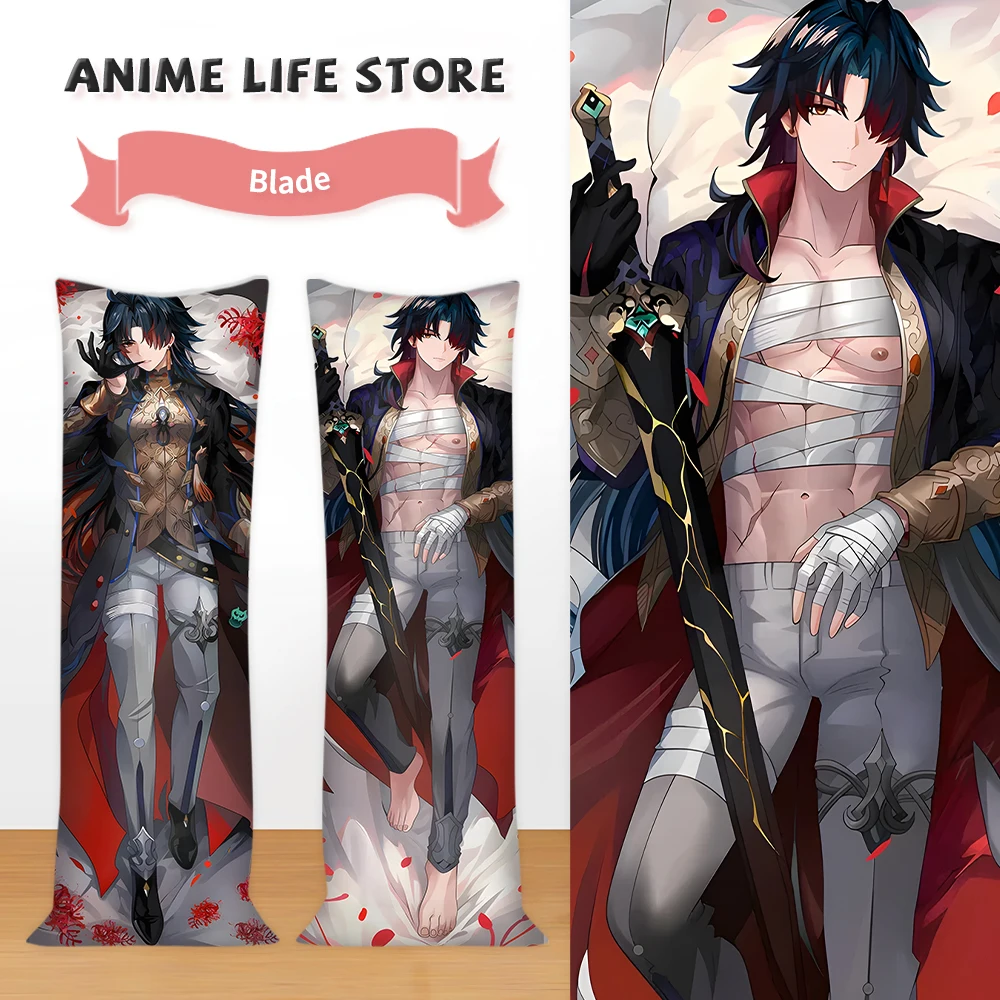 Blade Dakimakura Honkai: Star Rail Character 2Way Double-Sided Print Pillow Case Hugging Body Pillowcase Custom Gift
Blade Dakimakura Honkai: Star Rail Character 2Way Double-Sided Print Pillow Case Hugging Body Pillowcase Custom Gift