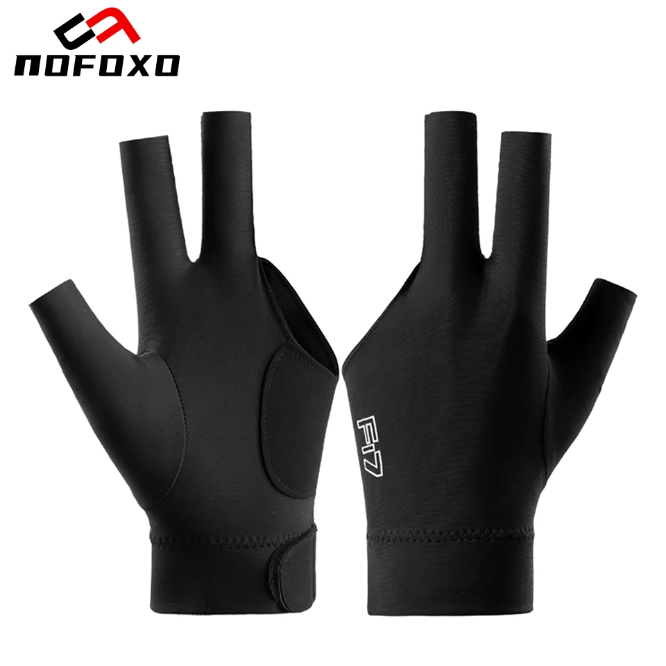 NOFOXO 1PCS Left Hand Billiards Glove Non-Slip Breathable Gloves Three Finger Snooke Elasticity Billiard Training Accessories
NOFOXO 1PCS Left Hand Billiards Glove Non-Slip Breathable Gloves Three Finger Snooke Elasticity Billiard Training Accessories
