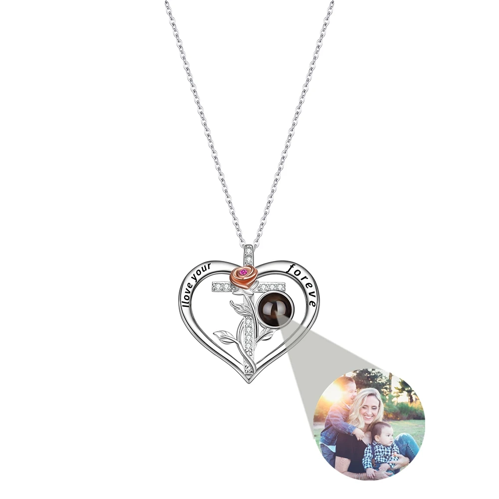 Custom Photo Necklace for Women Projection Photo Necklaces and Pendant Valentine Day Birthday Gift Choice Heart Rose Pendant
Custom Photo Necklace for Women Projection Photo Necklaces and Pendant Valentine Day Birthday Gift Choice Heart Rose Pendant