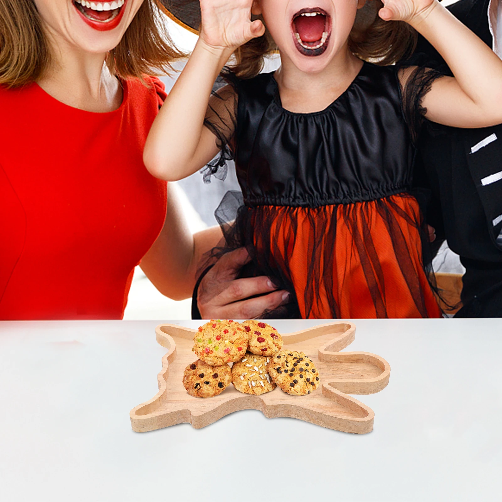 Spooky Ghost Wooden Tray Stylish Appetizer Dessert Serving Dish Halloween Party Tableware Elegant Display Wooden Tray
Spooky Ghost Wooden Tray Stylish Appetizer Dessert Serving Dish Halloween Party Tableware Elegant Display Wooden Tray