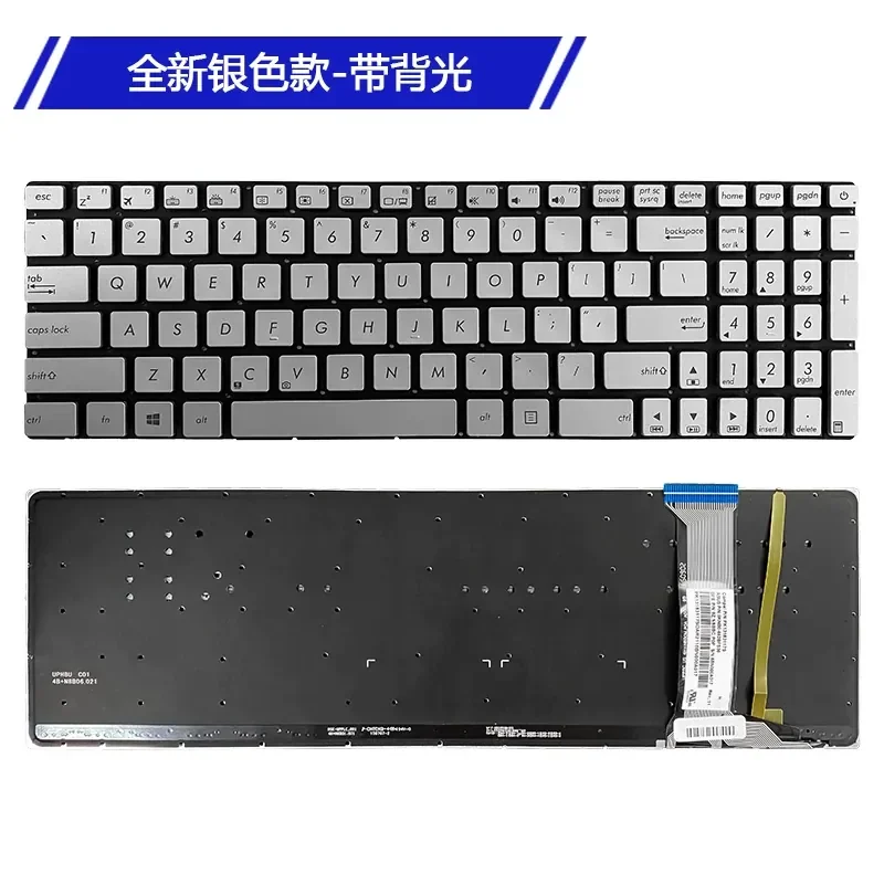 Keyboard for ASUS ZX50J JX GL551J GL552J GL552V FX-PRO 6700 6300
Keyboard for ASUS ZX50J JX GL551J GL552J GL552V FX-PRO 6700 6300