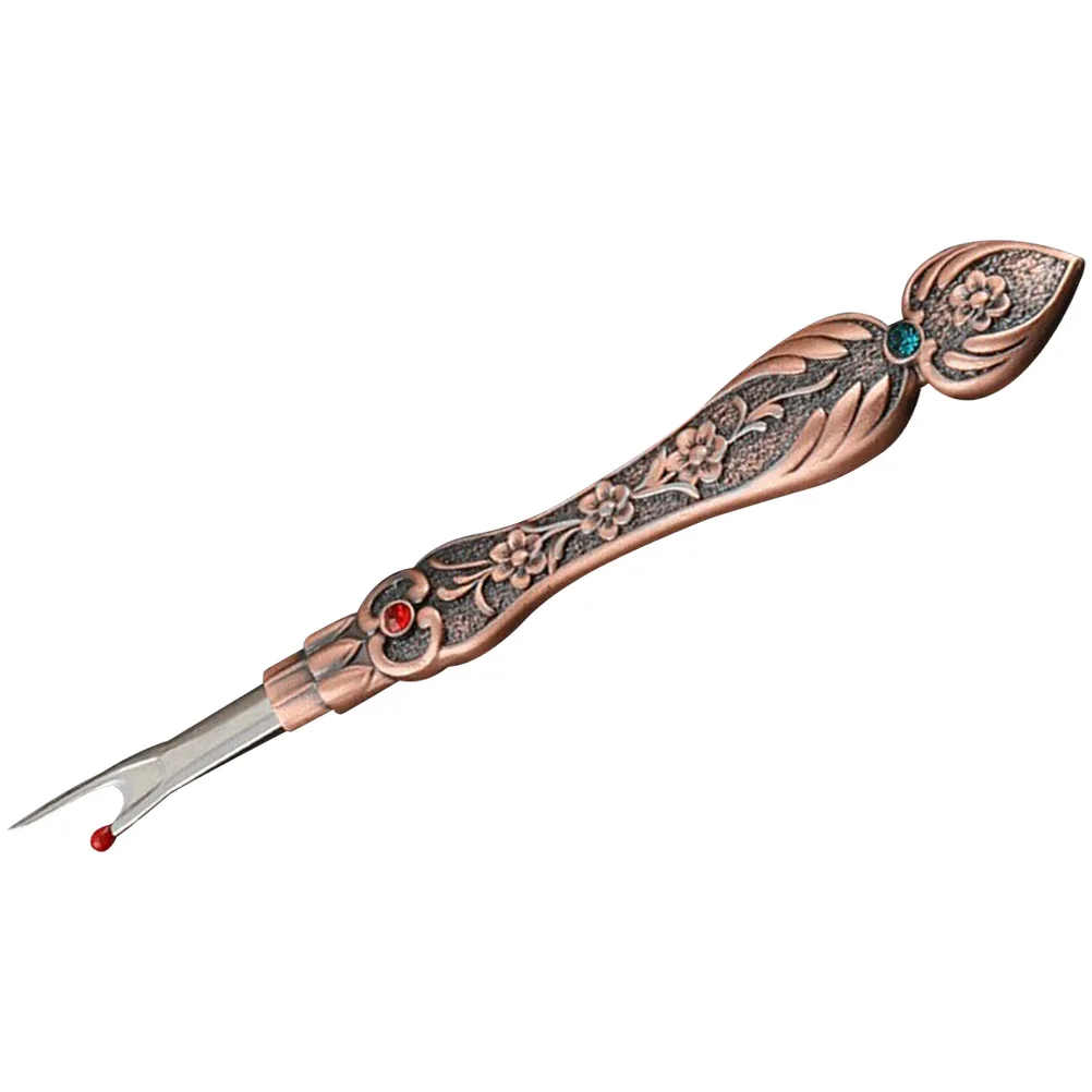 Seam Ripper Zinc Alloy Durable Compact Portable DIY Home Travel Embroidery Tool Sewing Accessory Trimming Thread Cutter Health
Seam Ripper Zinc Alloy Durable Compact Portable DIY Home Travel Embroidery Tool Sewing Accessory Trimming Thread Cutter Health
