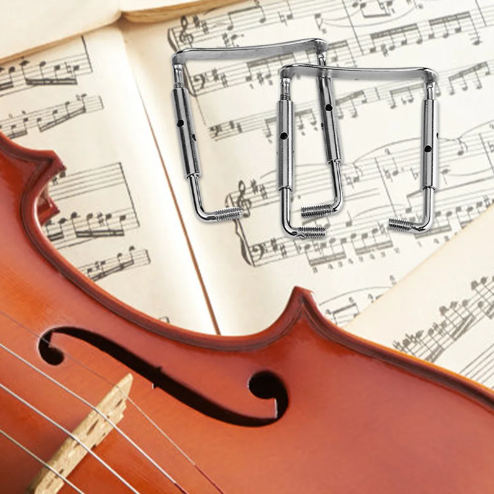 2Pcs Metal Violin Chinrest Screws Smooth Polished Surface Easy to Operate No Complex Tools Needed Violin Chinrest Screws
2Pcs Metal Violin Chinrest Screws Smooth Polished Surface Easy to Operate No Complex Tools Needed Violin Chinrest Screws