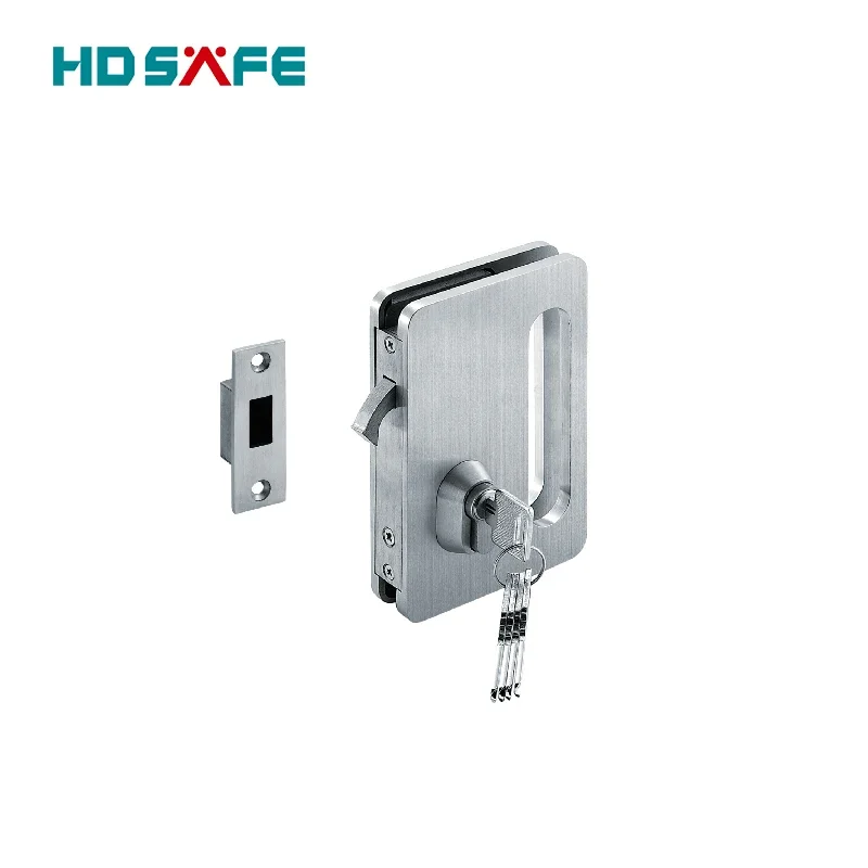 HDSAFE Stainless Steel Door Lock With Handle 8-12mm Glass Sliding Door hook lock office shop security aluminum sliding door lock
HDSAFE Stainless Steel Door Lock With Handle 8-12mm Glass Sliding Door hook lock office shop security aluminum sliding door lock