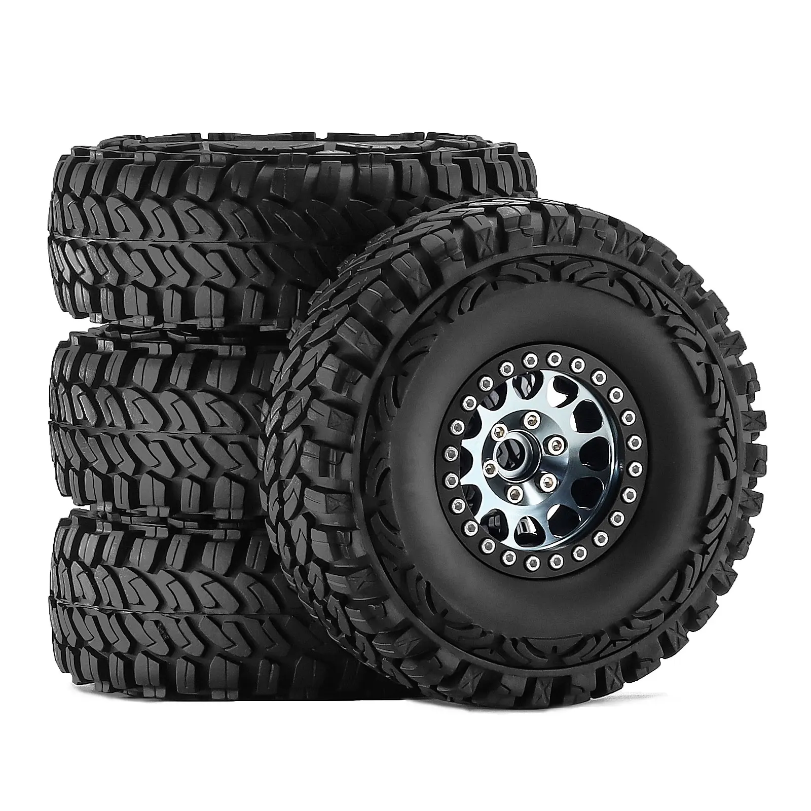 1.9 RC Crawler Wheels And Tires for 1/10 TRX4 TRX6 SCX10 SCX10 II 90046 SCX10 III AXI03007 SCX10 pro Gen7/8 D90 VS4-10 MST CFX
1.9 RC Crawler Wheels And Tires for 1/10 TRX4 TRX6 SCX10 SCX10 II 90046 SCX10 III AXI03007 SCX10 pro Gen7/8 D90 VS4-10 MST CFX