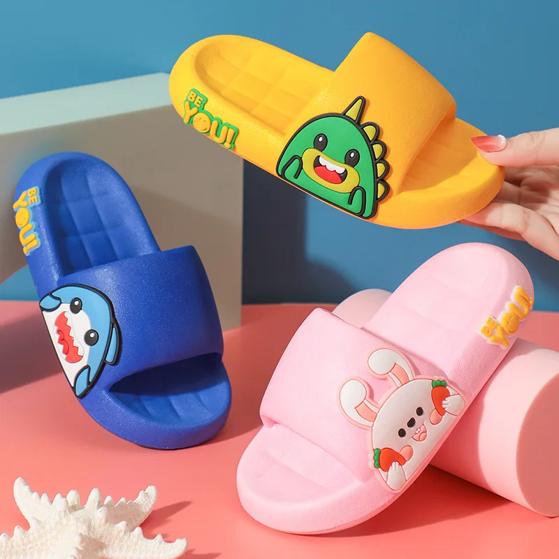 Children's slippers summer cartoon dinosaur soft bottom boys and girls baby rabbit shark non-slip slippers kids shoes
Children's slippers summer cartoon dinosaur soft bottom boys and girls baby rabbit shark non-slip slippers kids shoes