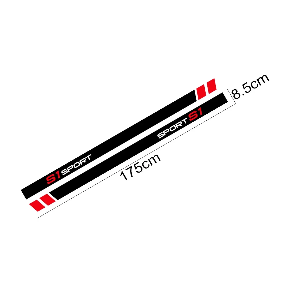 Для Audi A1 S1 8X GB GBA Sportback Ego Plus E-Tron городская автомобильная наклейка на боковую дверь спортивная гоночная полоса внешняя графика аксессуары
Для Audi A1 S1 8X GB GBA Sportback Ego Plus E-Tron городская автомобильная наклейка на боковую дверь спортивная гоночная полоса внешняя графика аксессуары
