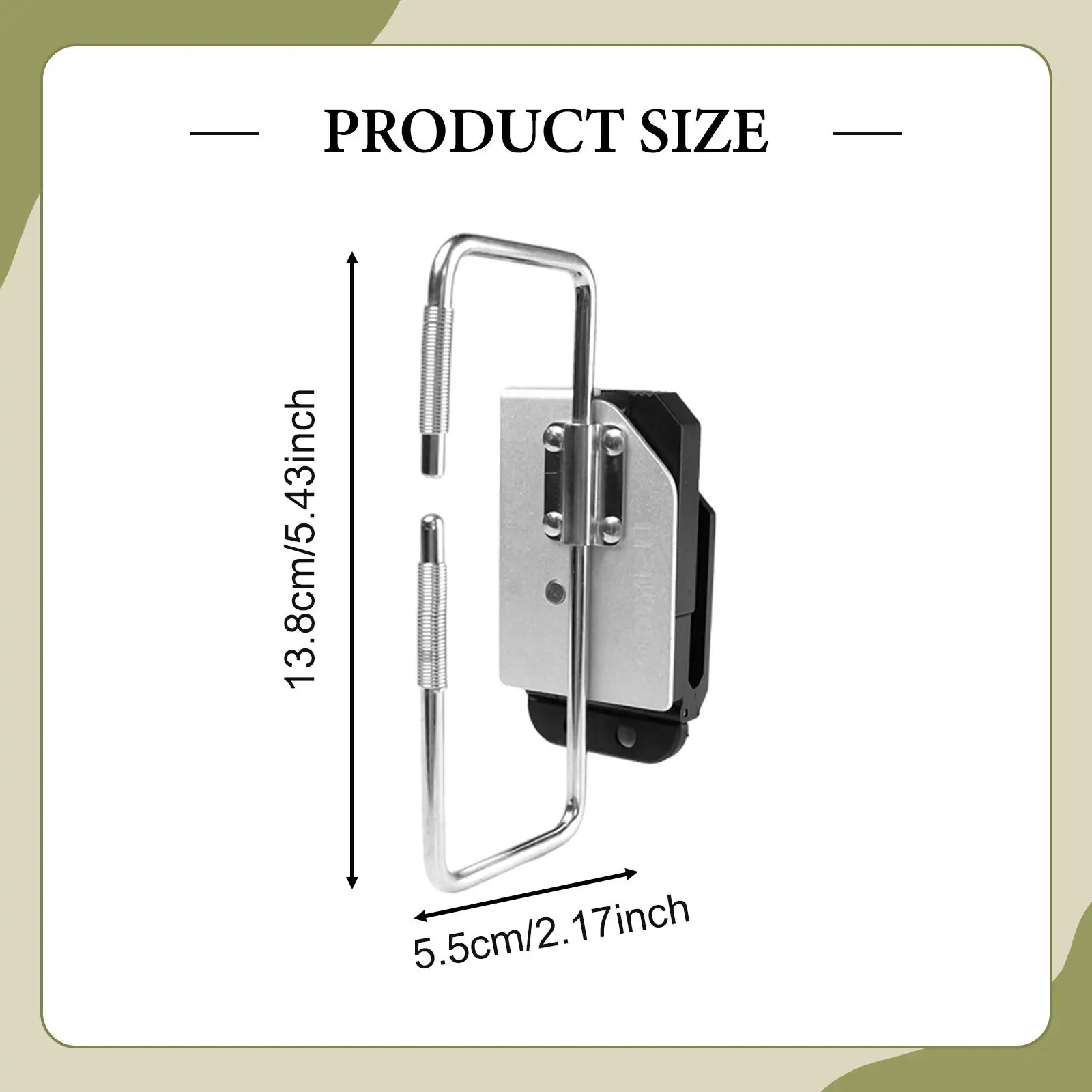 Tool Belt Hook Stainless Steel Quick Response Buckle Tool Hanger for Construction Tool Bag and Mechanics
Tool Belt Hook Stainless Steel Quick Response Buckle Tool Hanger for Construction Tool Bag and Mechanics