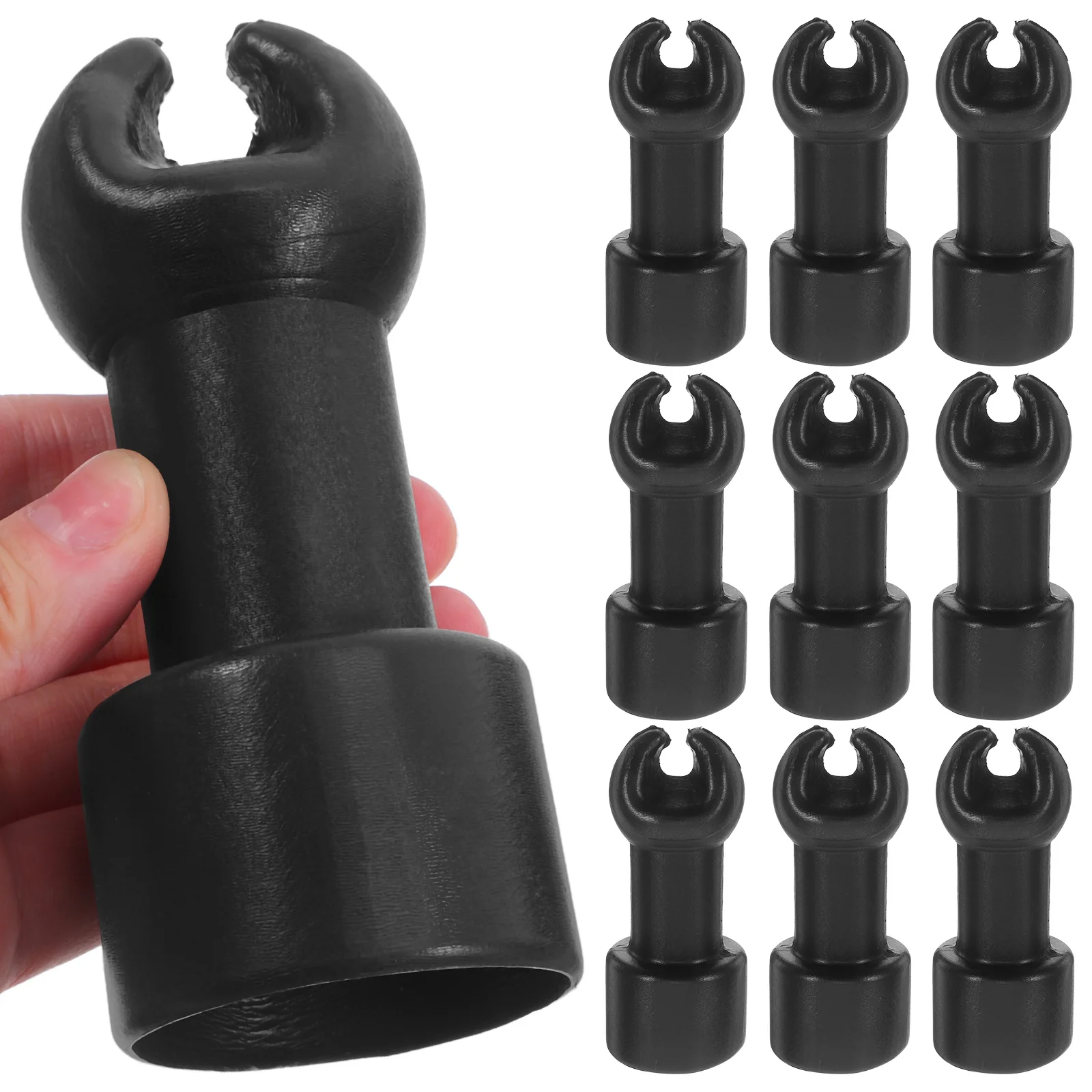 10Pcs Trampoline Pole Covers End Caps Heavy Duty Weather Resistant Lightweight Replacement Parts for Family Playground Use
10Pcs Trampoline Pole Covers End Caps Heavy Duty Weather Resistant Lightweight Replacement Parts for Family Playground Use