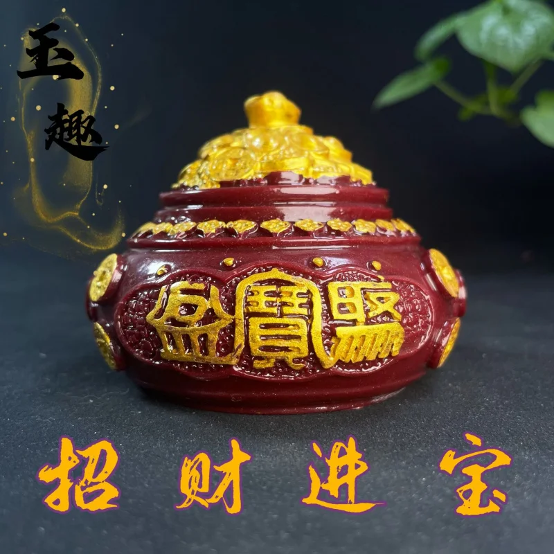 Cinnabar Purple Gold Sand Gilding Cornucopia Decoration Amass Fortunes Good Luck Comes Internet Hot
Cinnabar Purple Gold Sand Gilding Cornucopia Decoration Amass Fortunes Good Luck Comes Internet Hot