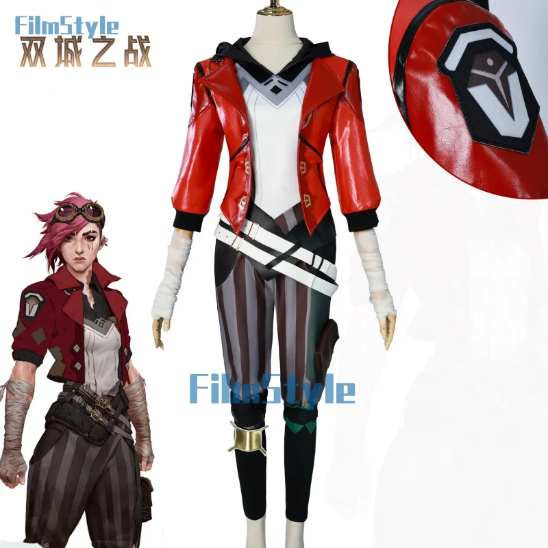 In Stock Game LOL Arcane 2 The Piltover Enforcer Violet VI Cosplay Costume Arcane Vi Cosplay Outfis Uniforms Outfit Suits
In Stock Game LOL Arcane 2 The Piltover Enforcer Violet VI Cosplay Costume Arcane Vi Cosplay Outfis Uniforms Outfit Suits