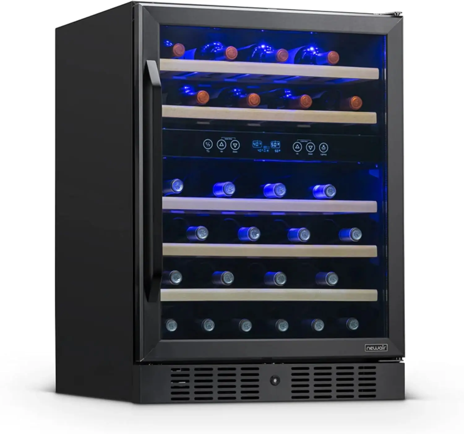 24" Dual Zone Wine Fridge for 46 Bottles | Built-In or Freestanding Wine Cooler Refrigerator with Glass Door | Quiet Cooling
24" Dual Zone Wine Fridge for 46 Bottles | Built-In or Freestanding Wine Cooler Refrigerator with Glass Door | Quiet Cooling
